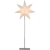 Star Trading Etoile De L'avent Sur Pied Sensy 83 Cm