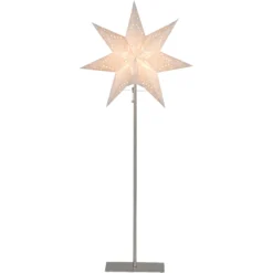 Star Trading Etoile De L'avent Sur Pied Sensy 83 Cm