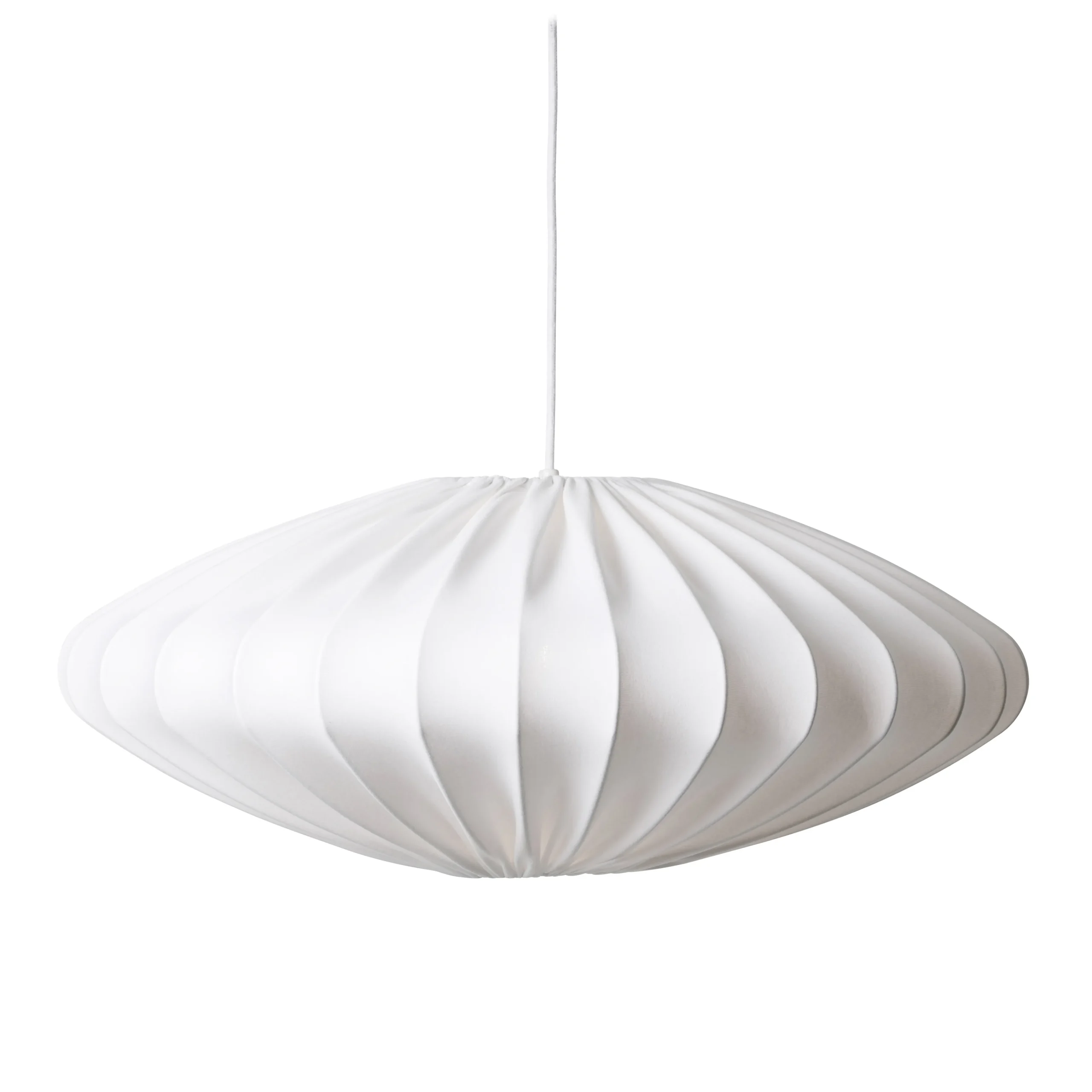 Watt & Veke Abat-jour Ellipse 65 Cm Coton 1 Watt & Veke Abat-jour Ellipse 65 Cm Coton