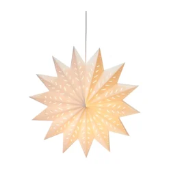 PR Home Etoile De L'avent Alfa Blanc