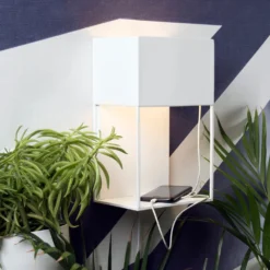 Globen Lighting Applique Box 11 Globen Lighting Applique Box -Lampe Rabais Magasin Box vagglampa vit miljo 2d672beacf